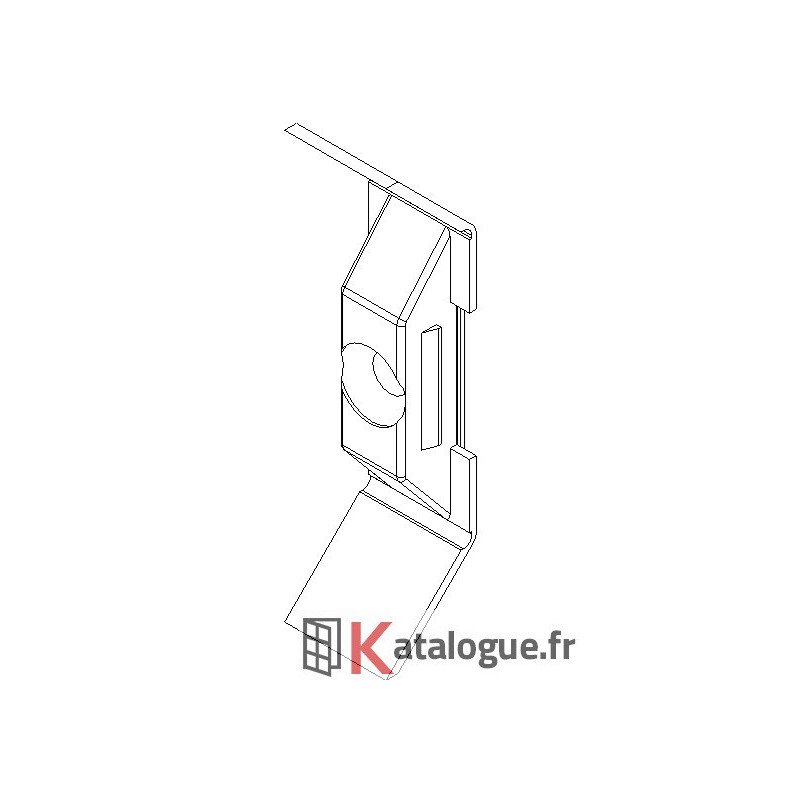 Renfort tige de crémone