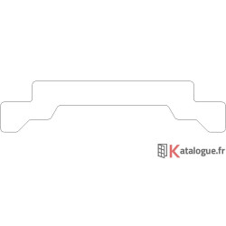 Tige de crémone polyamide...