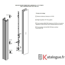 50 Gaches zamac à clamer