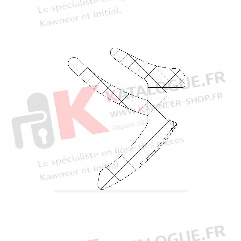 Joint clé TPE 5 mm Kawneer