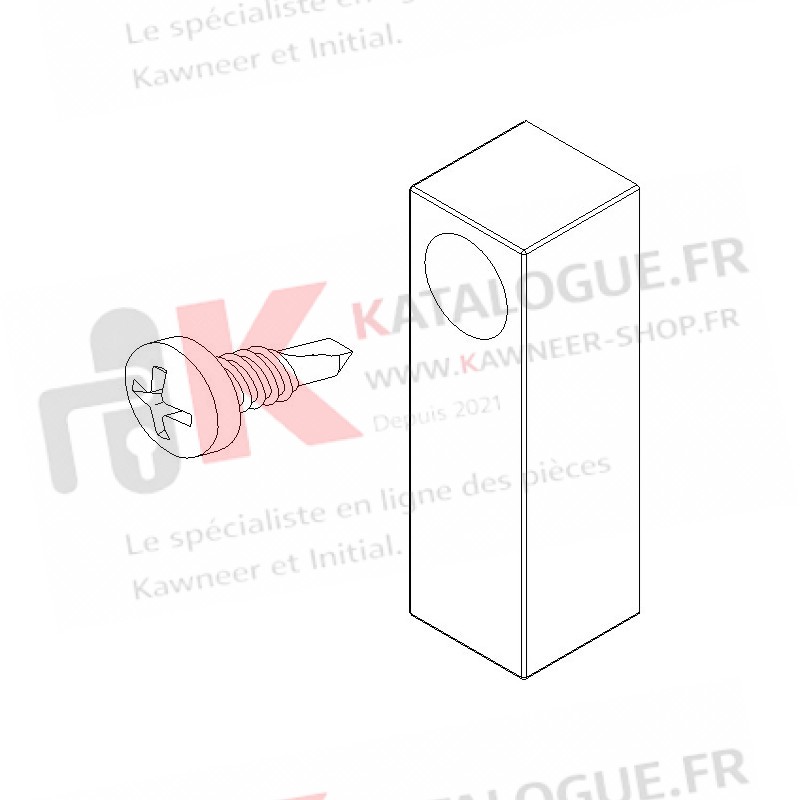 Cale anti soulevement Kawneer