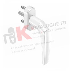 Béquille platine carré 7 Harmonie Kawneer