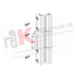 Paumelle 3 branches sans découpe de joint Kawneer