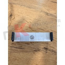 Roulette plastique double fixe 80/100kg Kawneer