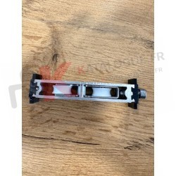 Roulette plastique double réglable 80/100kg Kawneer