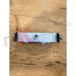 Roulette plastique double réglable 80/100kg Kawneer