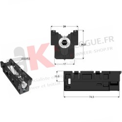 roulette reglable Kawneer