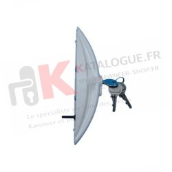 lot de 10 Poignées k exterieures à clef Kawneer
