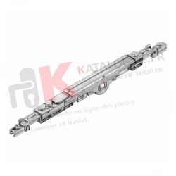 Boitier manoeuvre pourouverture oscillo-battante entraxe 7.5 Kawneer