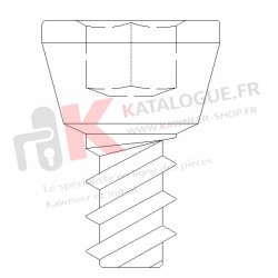 vis assemblage équerre Kawneer
