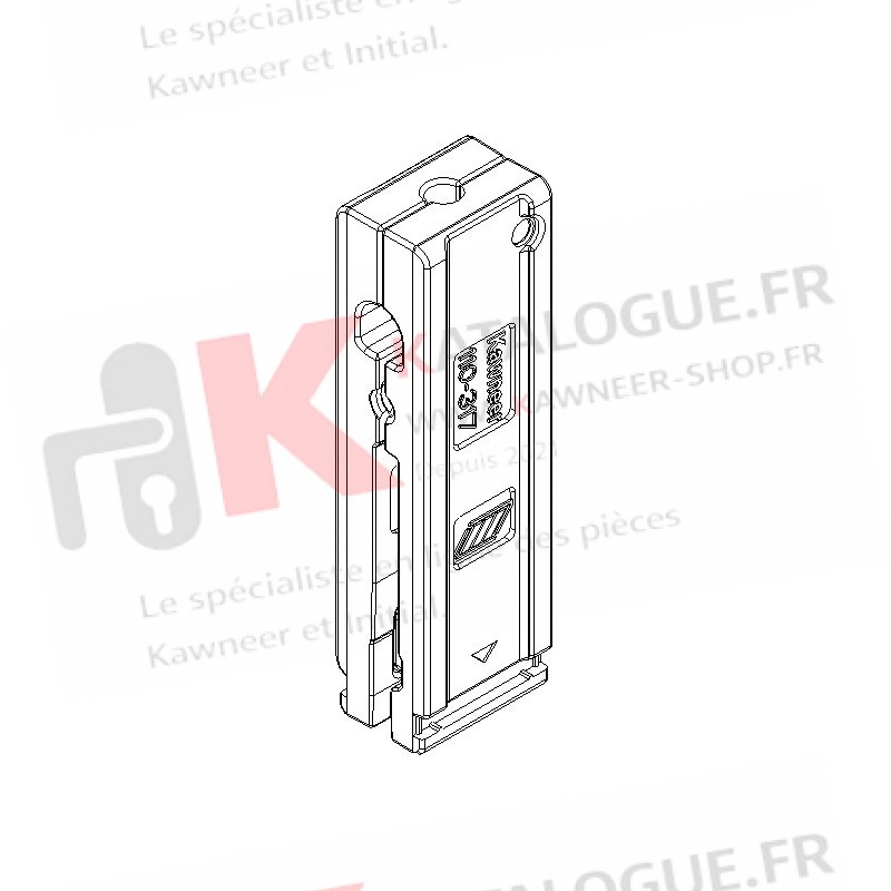 Assemblage droit 14,9 X 20,4 Kawneer