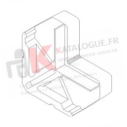 Equerre ouvrant porte...