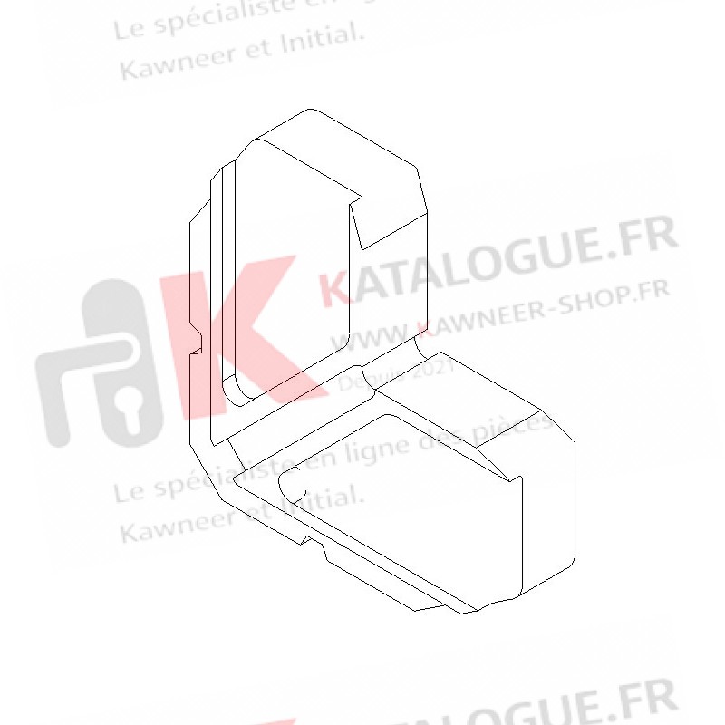 Equerre ouvrant Porte fenêtre Kalory Kawneer