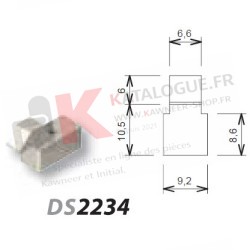 Gâche à enfiler SILENE