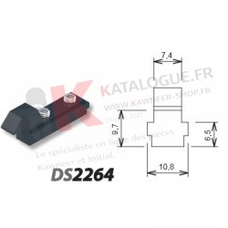 Gâche à enfiler SILENE