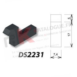 Gâche en applique SILENE