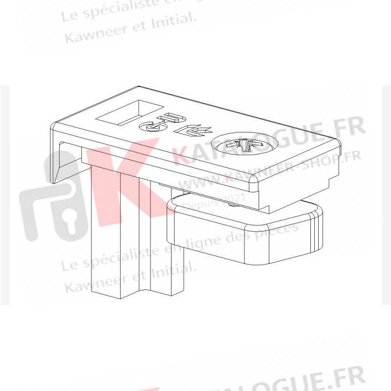 Embout maintien verrou 8000004