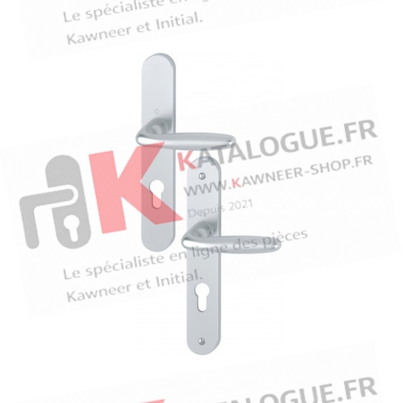 Ensemble Verona sur Plaque Longue 1510/300M Aluminium