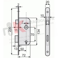 SERRURE SERIE D10