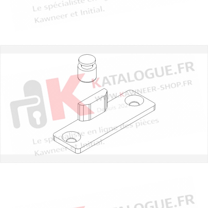 Point de verouillage complémentaire. Kawneer