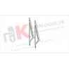 Paire de compas réglable 100 kg Kawneer
