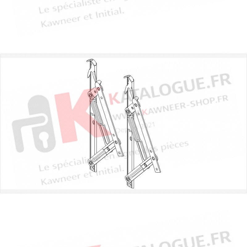 Paire de compas 60 Kg. Kawneer