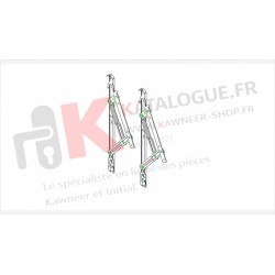 Paire de compas réglable 60...