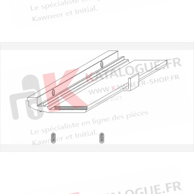 Pièce de reprise de charge. Kawneer