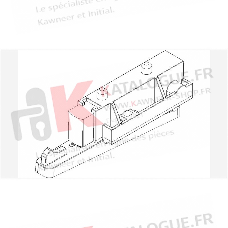 Arrêt maintien position. Kawneer