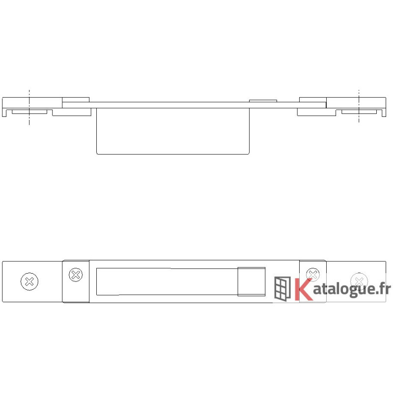 2 gaches reglables point compression