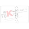 Penture intermediaire axe 19mm. Kawneer