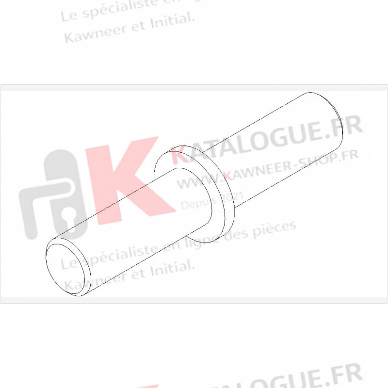 Axe polyamide 14 mm. Kawneer