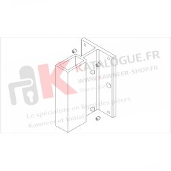 Sabot déporté 50 mm Kawneer