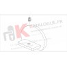 Embout de main courante ronde. Kawneer