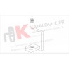 Embout finition U remplissage. Kawneer