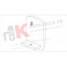 Embout main courante 80mm. Kawneer