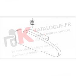 Embout main courante 25x90...