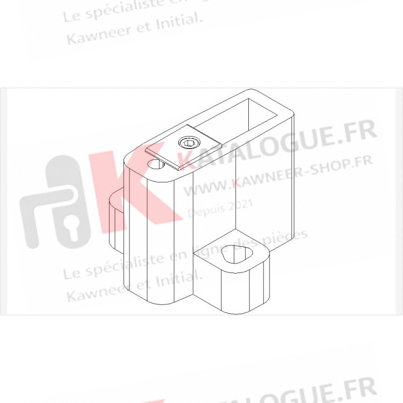 Sabot à la française. Kawneer