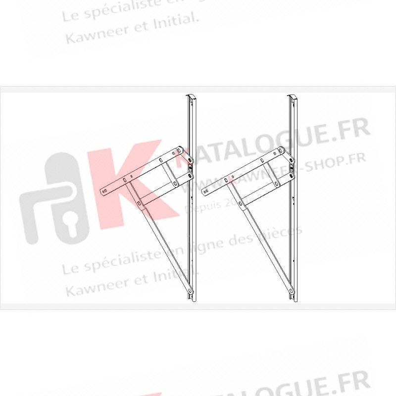 Paire de compas sécuristyle 75 kg
