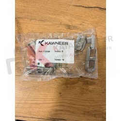 Paquet dormant oscillo-battant boitier avec gache Kawneer