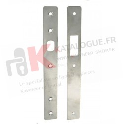 1 têtière plate inox 304 -...