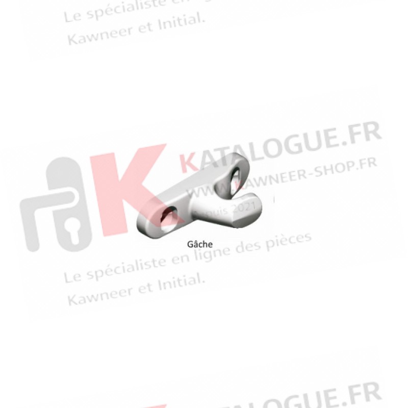 Gâche à retour