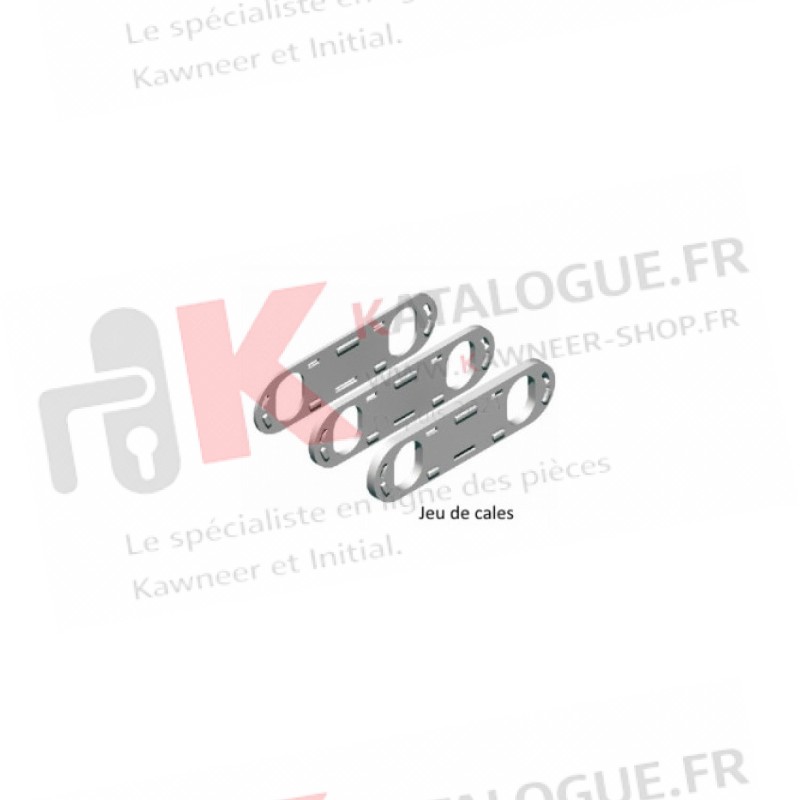 Jeu de cales noir