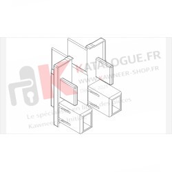 Bouchon int.2 vantaux...
