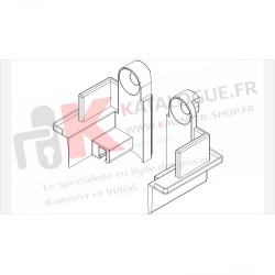 Bouchon exterieur 2 vantaux...