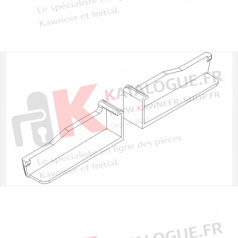 Bouchon étanch. trav.intermediaire kawneer speci'alk