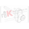 Platine carré 7mm ouvrant pompier AA766 kawneer speci'alk