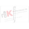 Clé reglage paumelle à clamer kawneer speci'alk