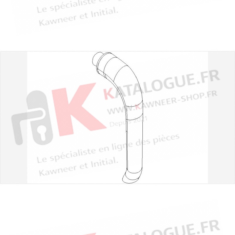 Béquille crémone empreinte hexago kawneer speci'alk