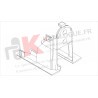 Bouchon assemblage montant latéral 61mm kawneer speci'alk